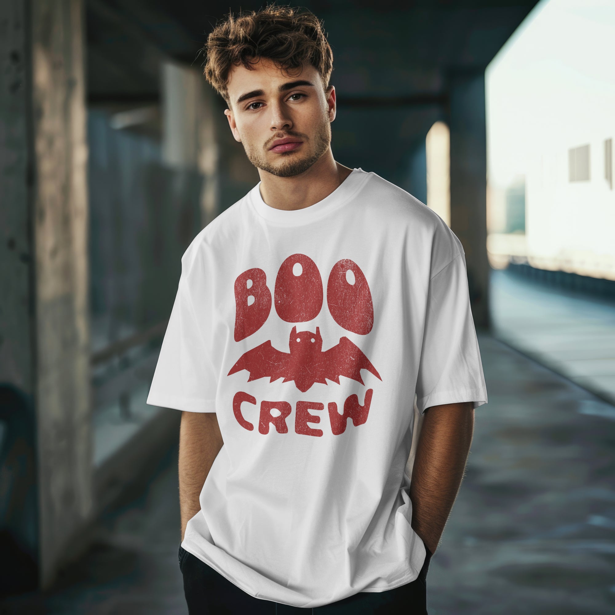 "Boo Crew" Halloween T-Shirt (Full Front)