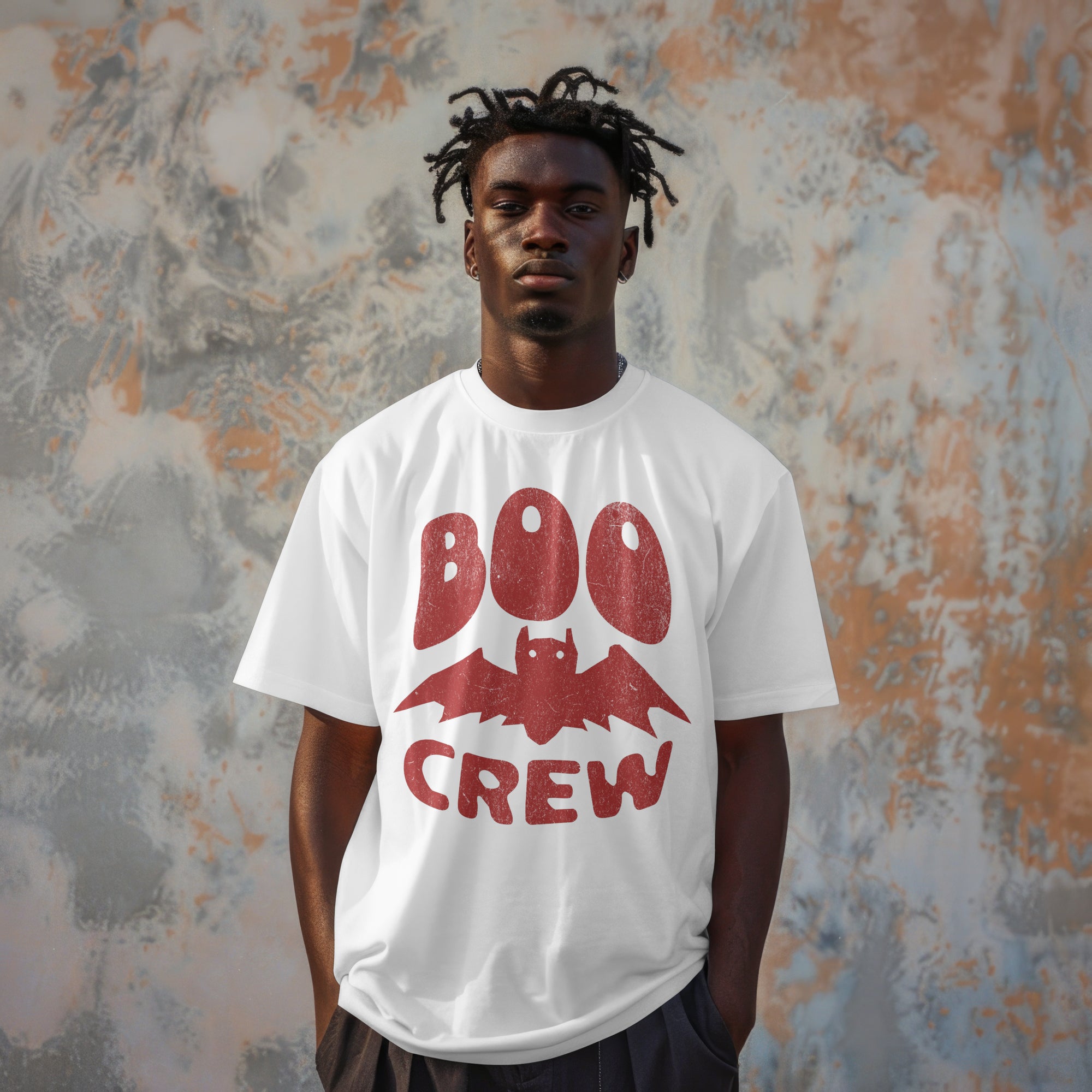 "Boo Crew" Halloween T-Shirt (Full Front)