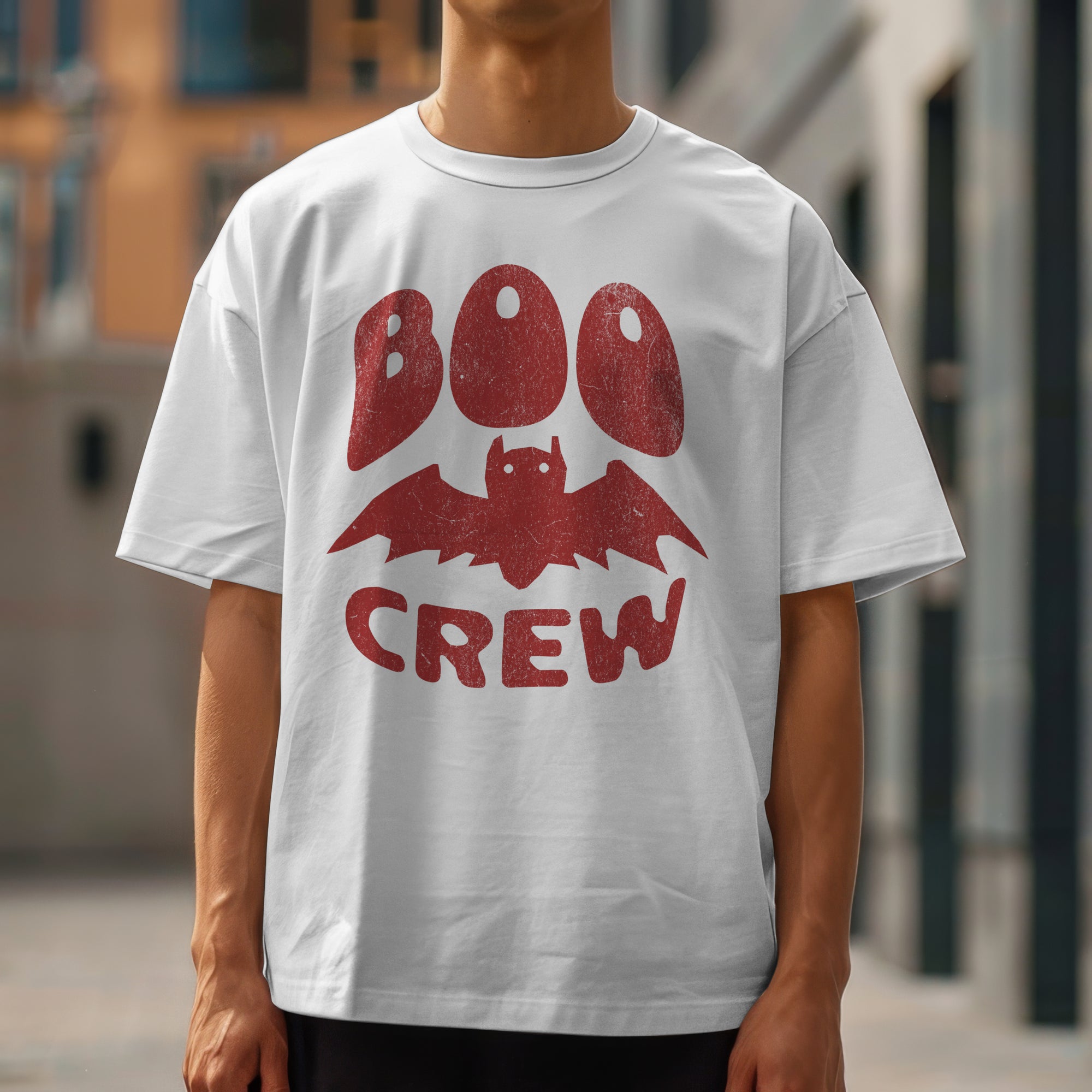 "Boo Crew" Halloween T-Shirt (Full Front)