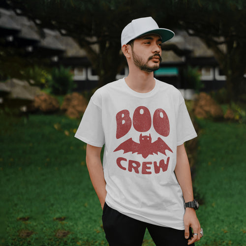 "Boo Crew" Halloween T-Shirt (Full Front)