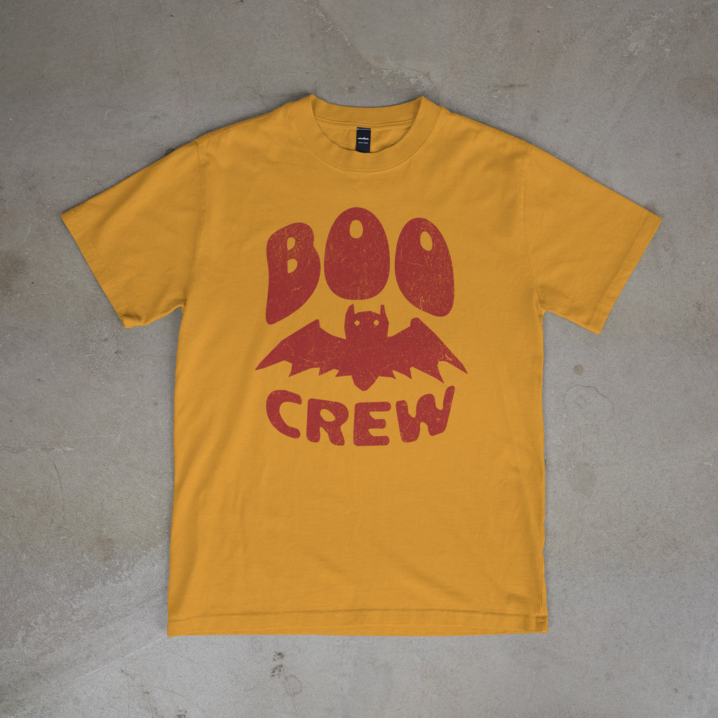 "Boo Crew" Halloween T-Shirt (Full Front)