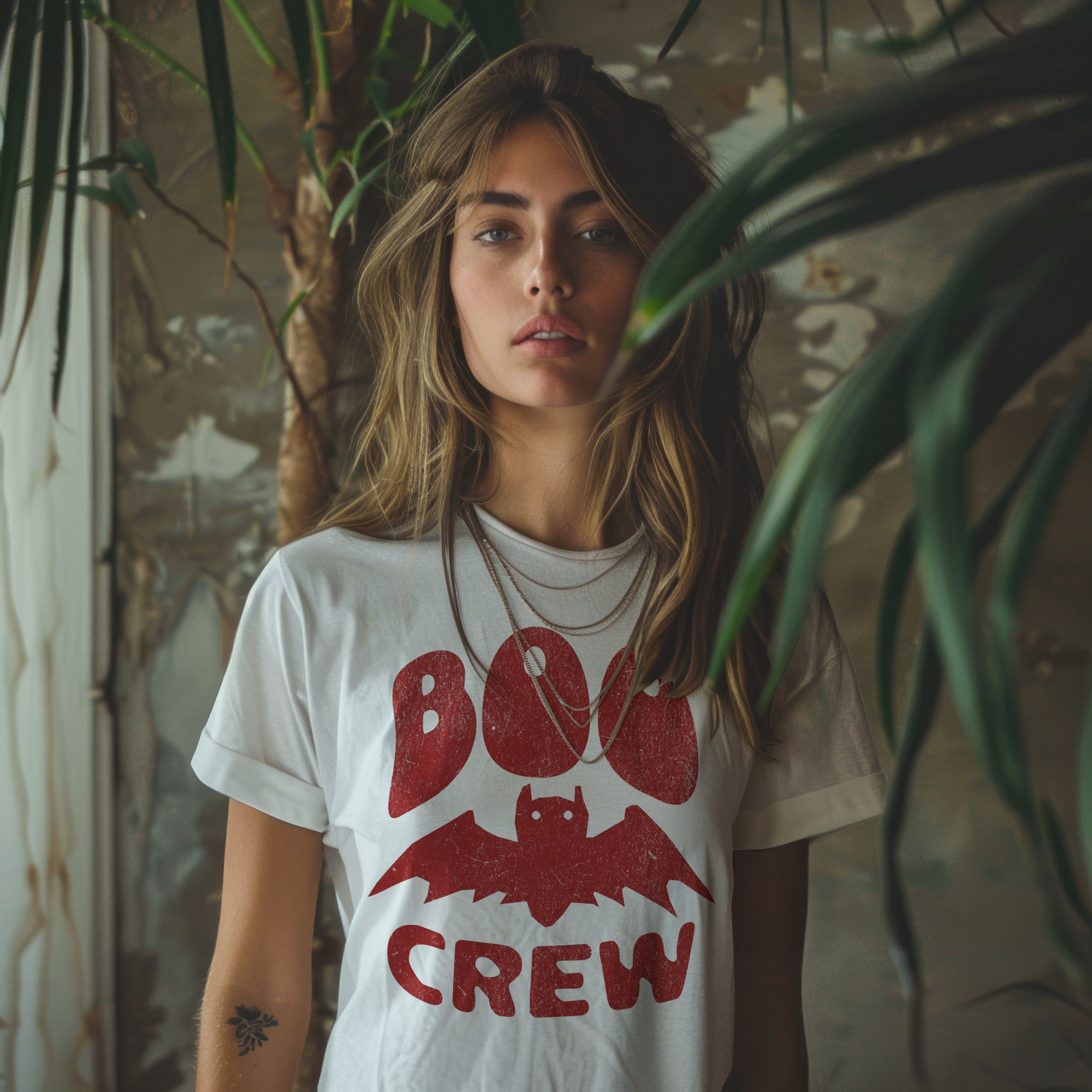 "Boo Crew" Halloween T-Shirt (Full Front)