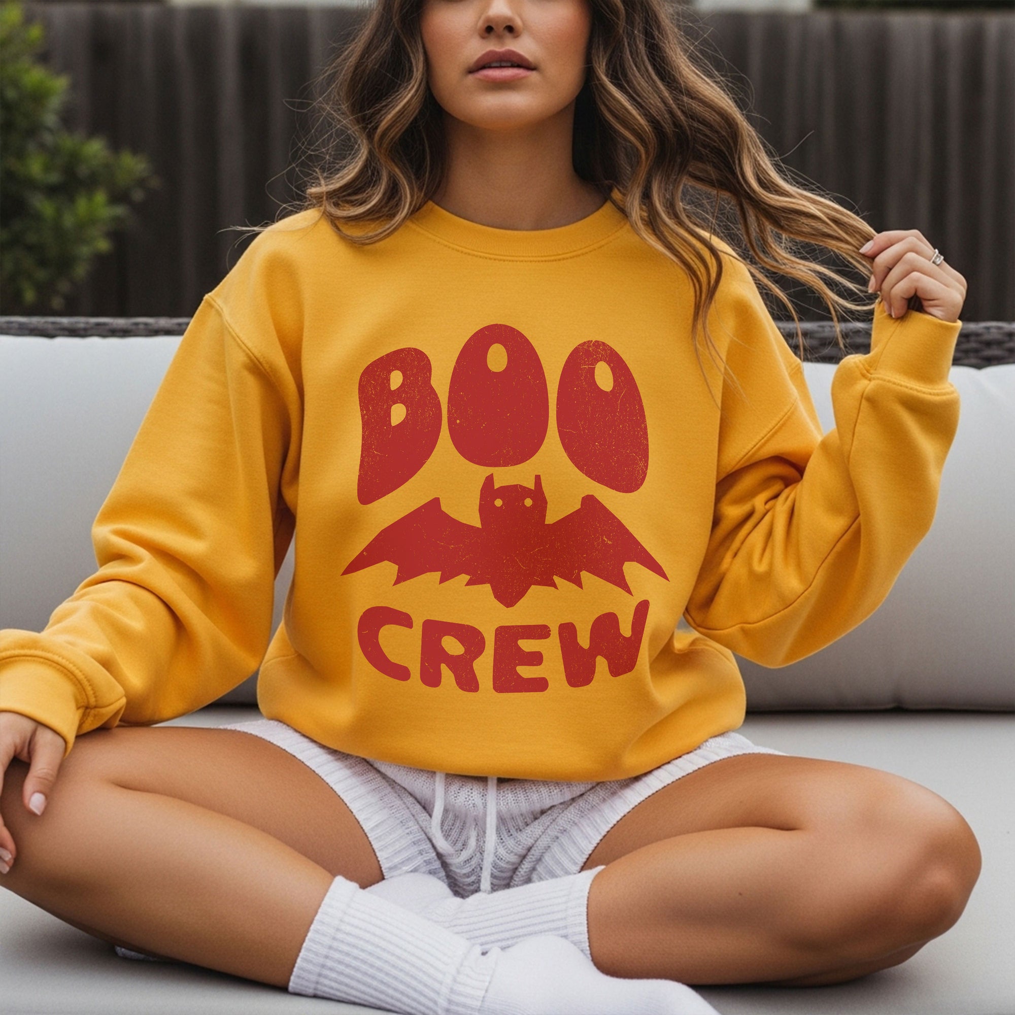 Boo Crew Halloween Sweatshirt