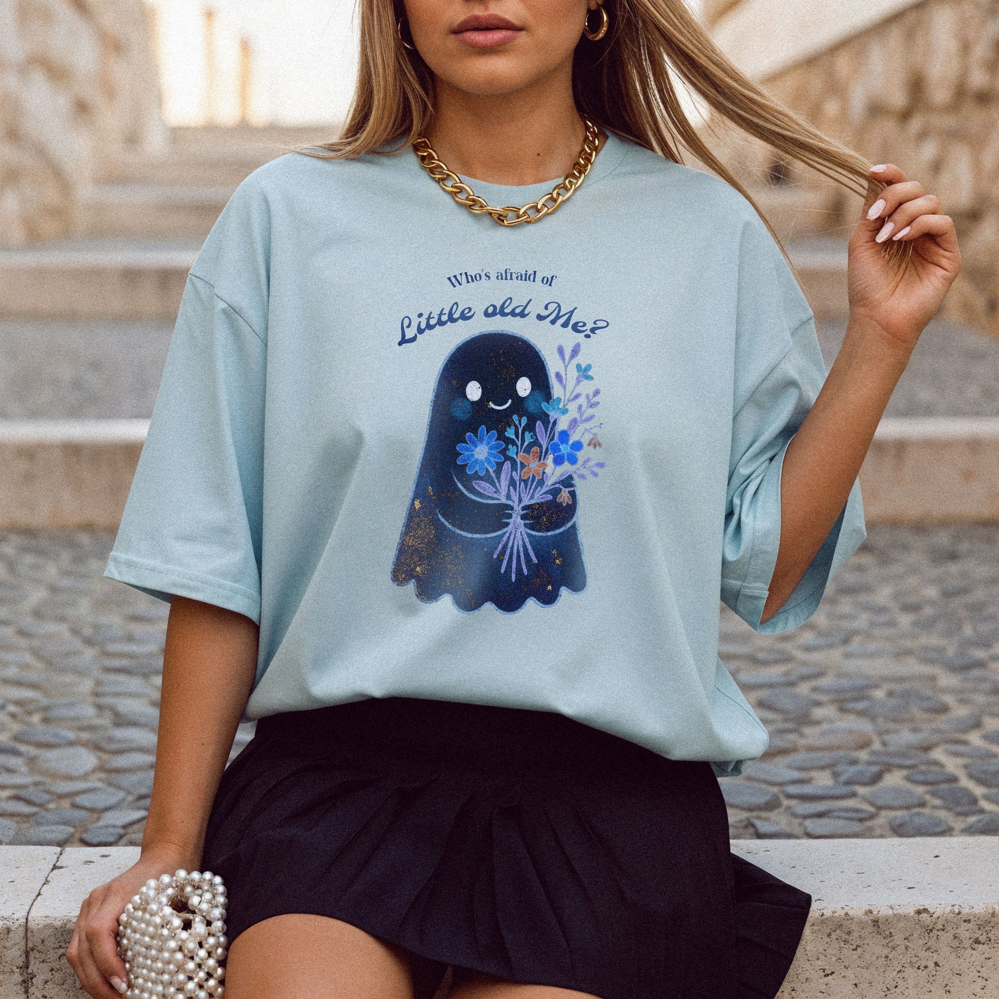 Retro Luminous Ghost T-Shirt
