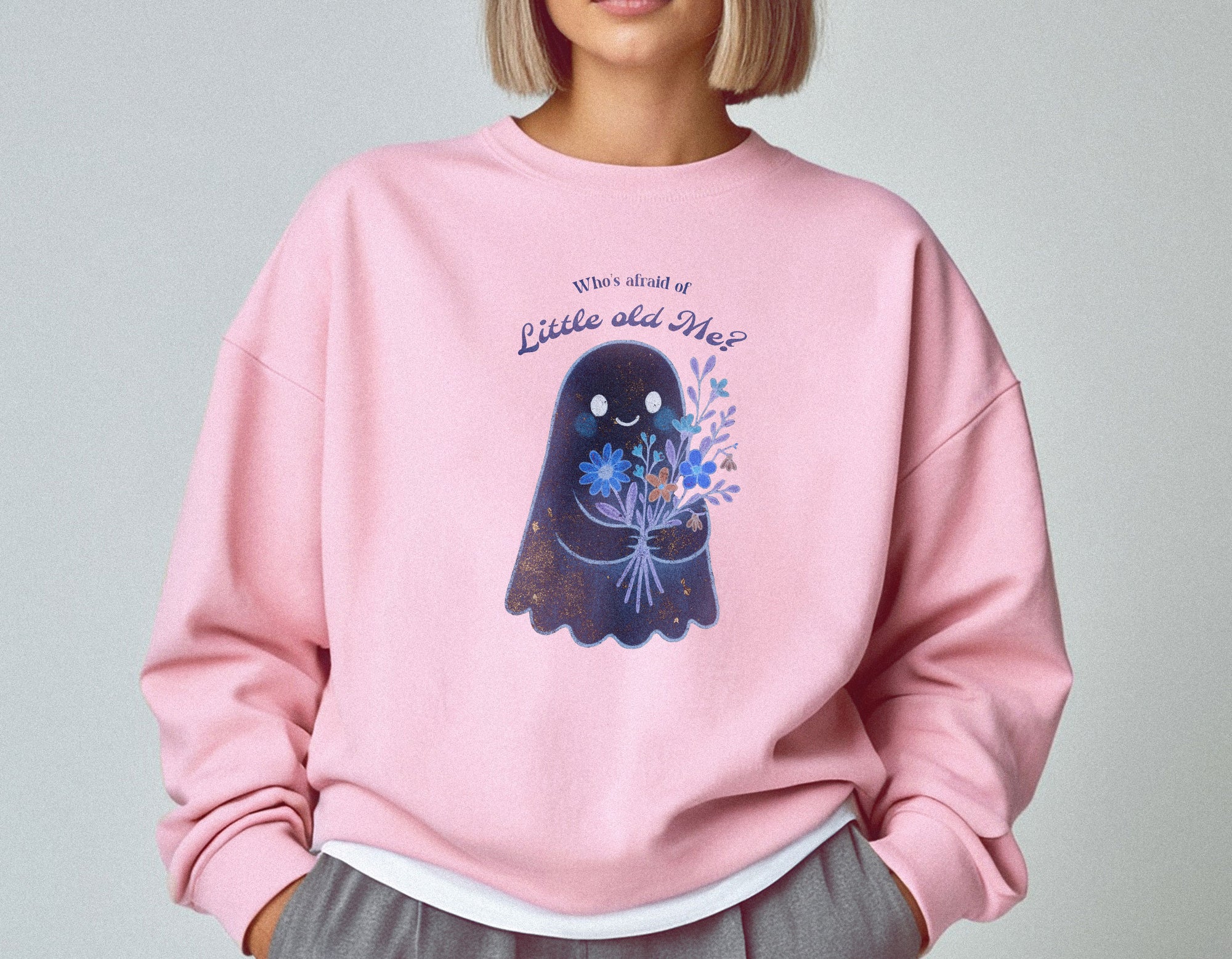 Retro Luminous Ghost Sweatshirt
