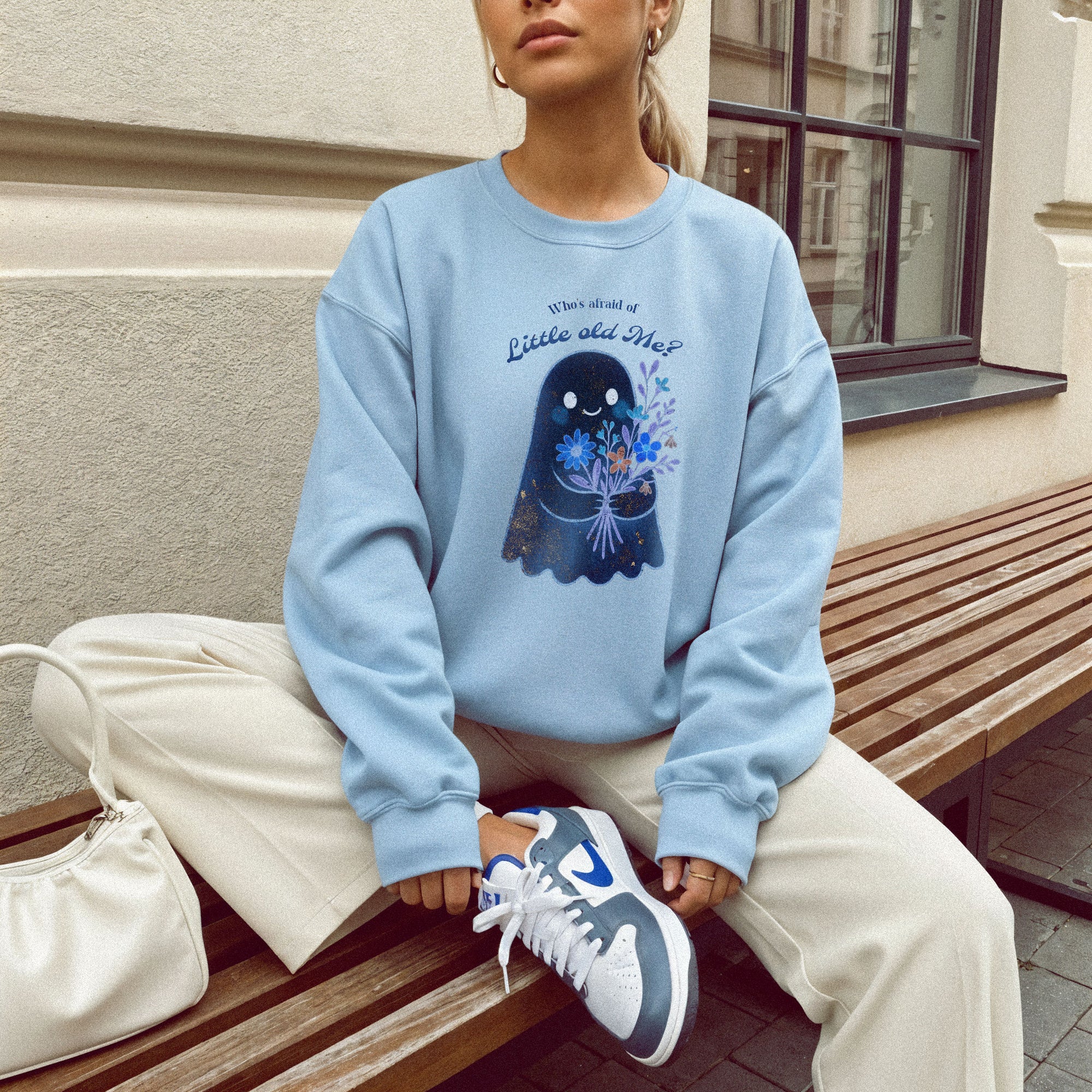 Retro Luminous Ghost Sweatshirt