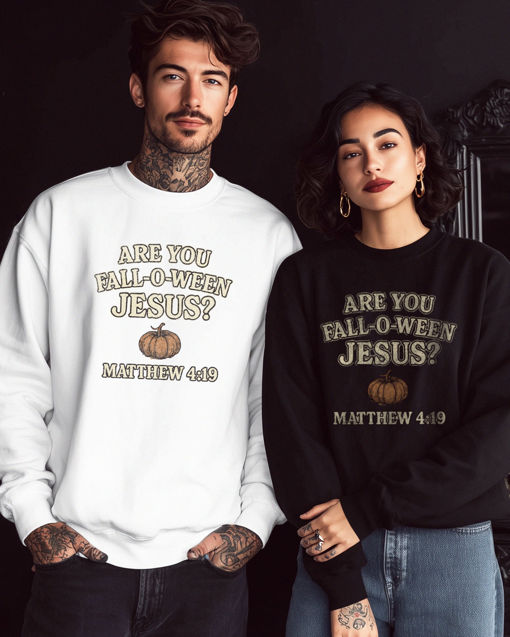 Retro "Are You Fall-O-Ween Jesus?" Sweatshirt