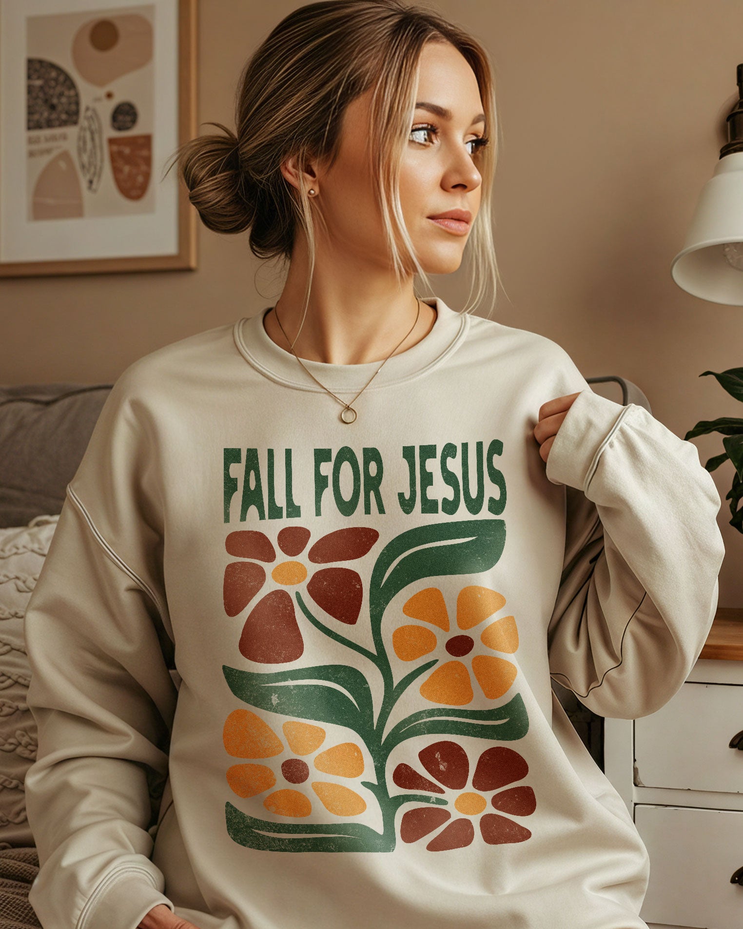 Boho Fall Christian Sweatshirt