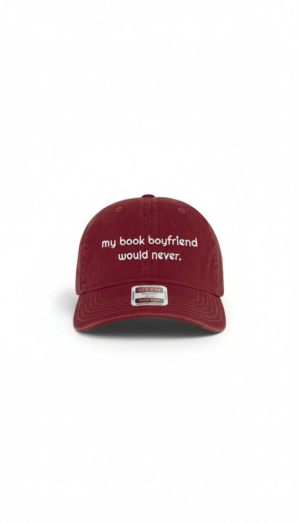 My Book Boyfriend Would Never Hat