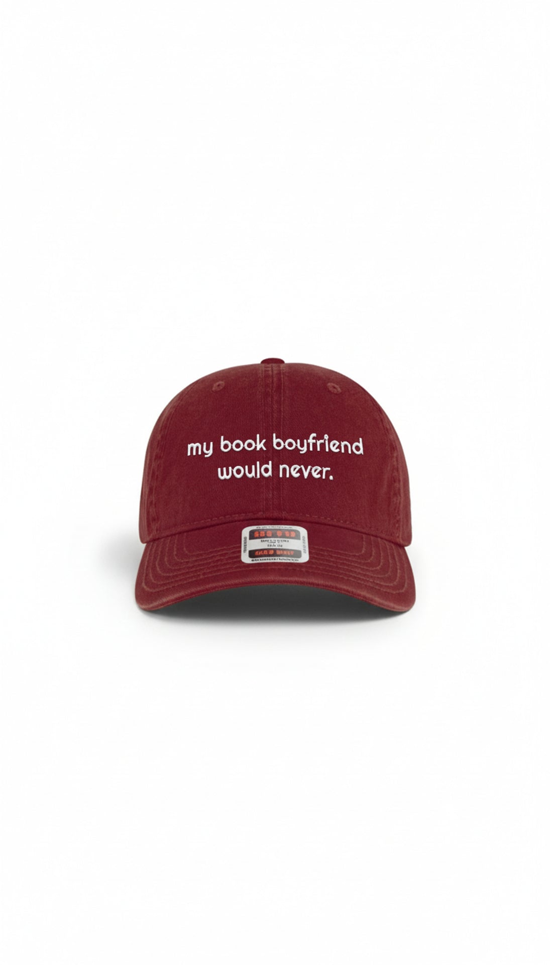 My Book Boyfriend Would Never Hat