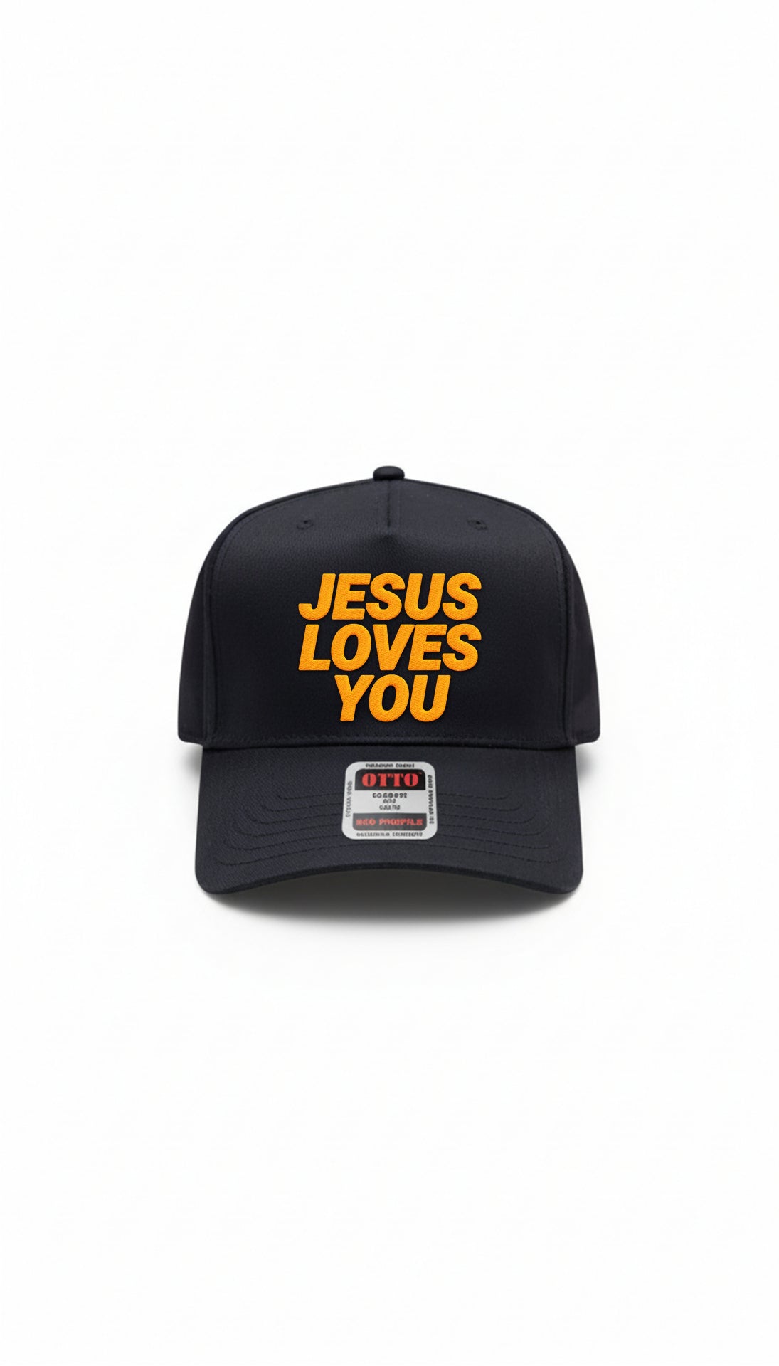 Jesus Loves You (Black) Baseball Hat