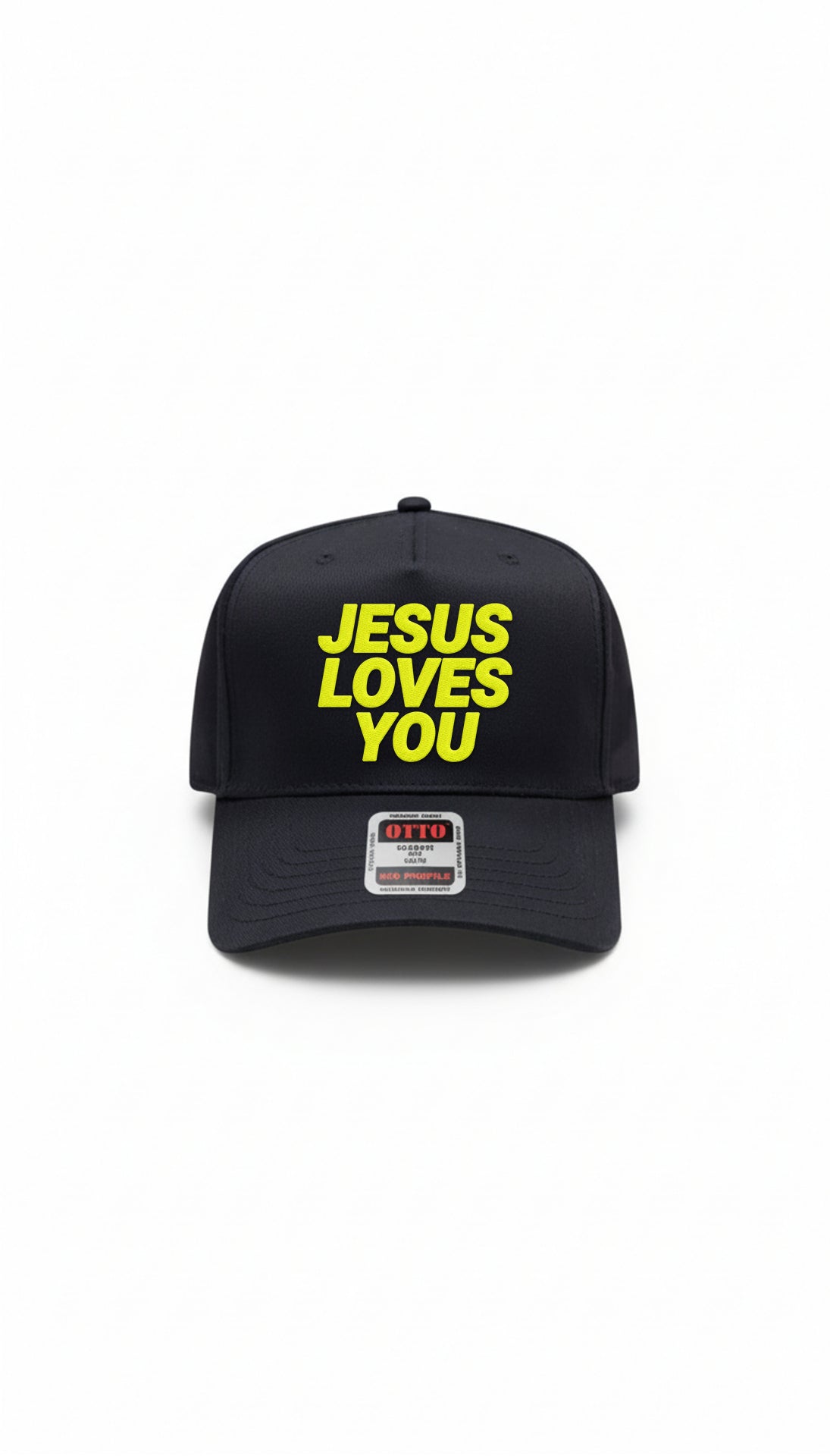 Jesus Loves You (Black) Baseball Hat