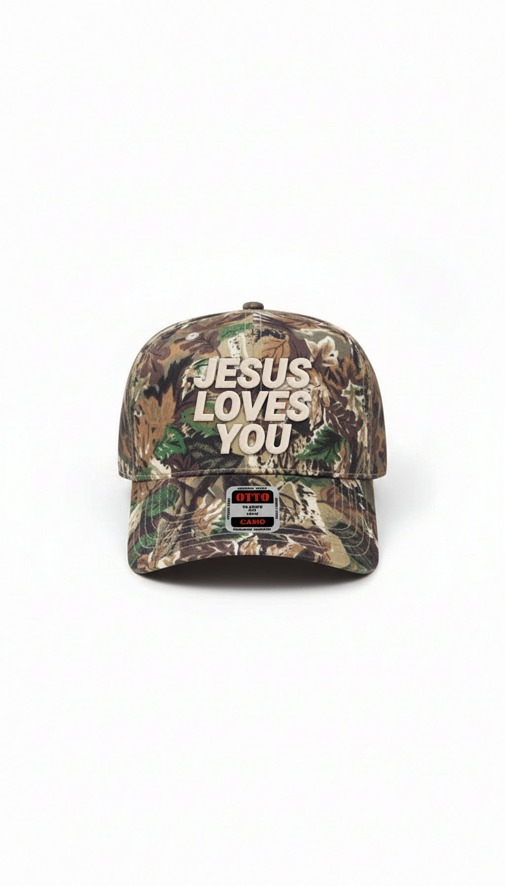 Jesus Loves You (Camo) Baseball Hat
