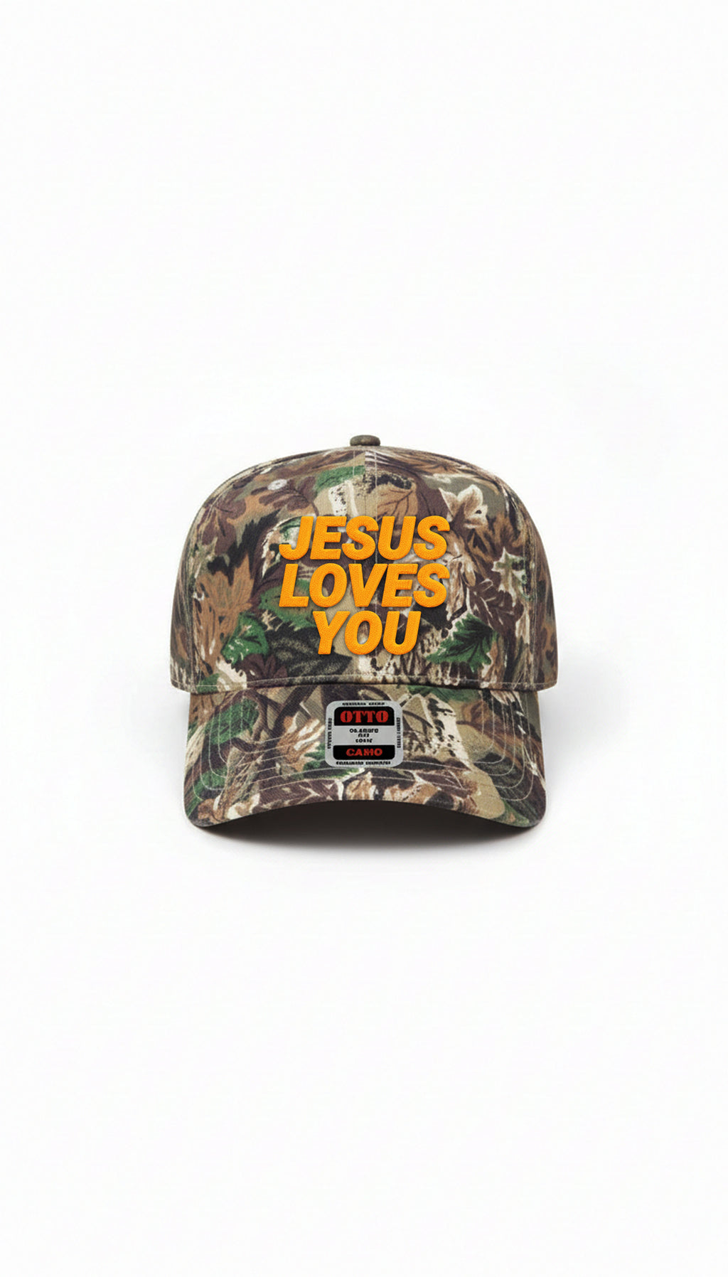 Jesus Loves You (Camo) Baseball Hat