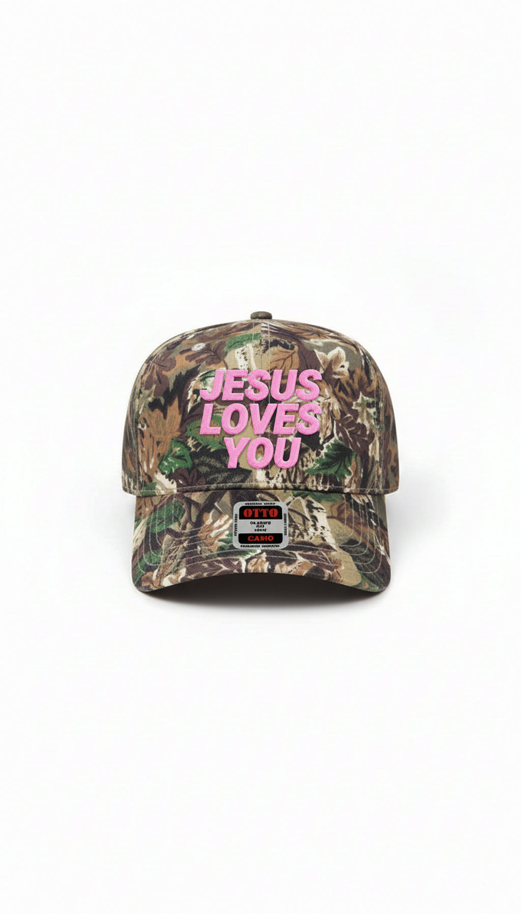 Jesus Loves You (Camo) Baseball Hat