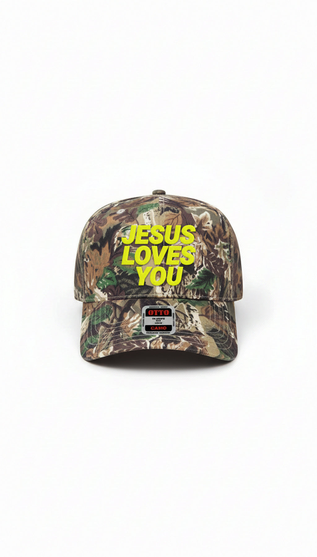 Jesus Loves You (Camo) Baseball Hat