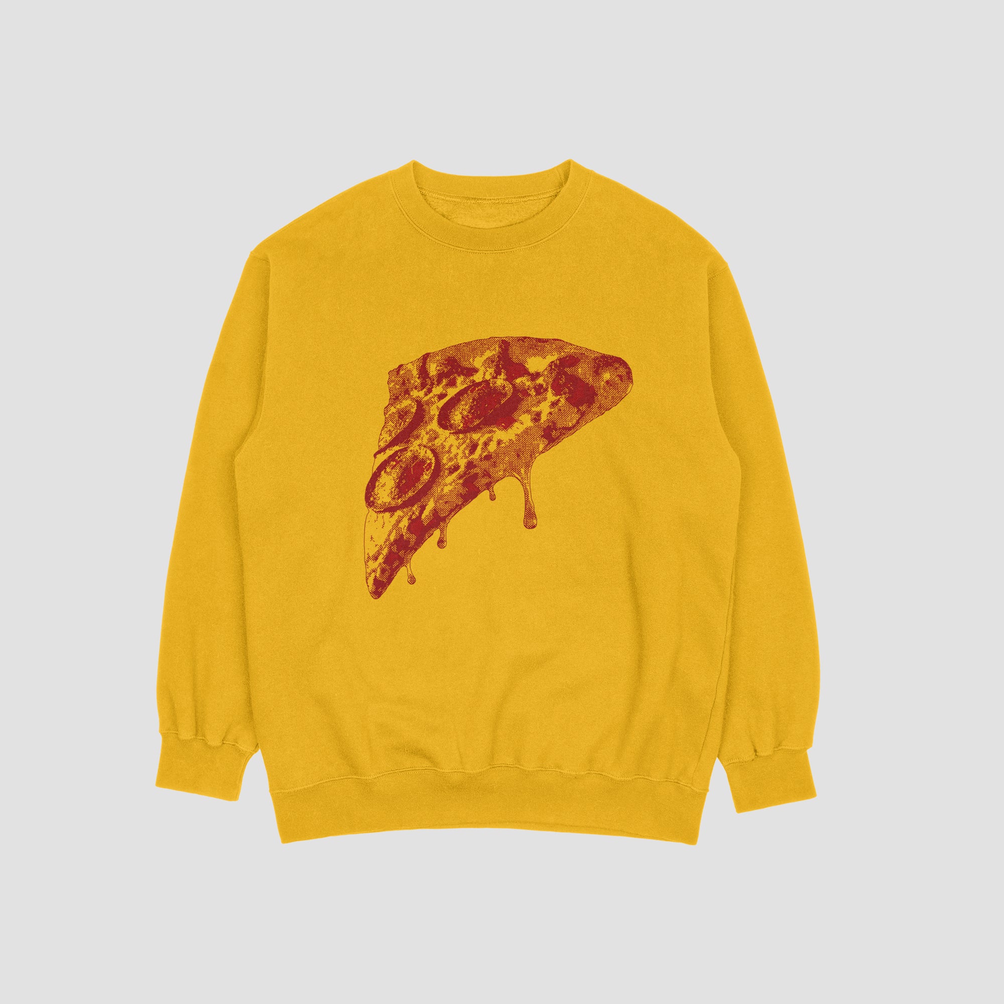 Retro PIZZA Slice Sweatshirt