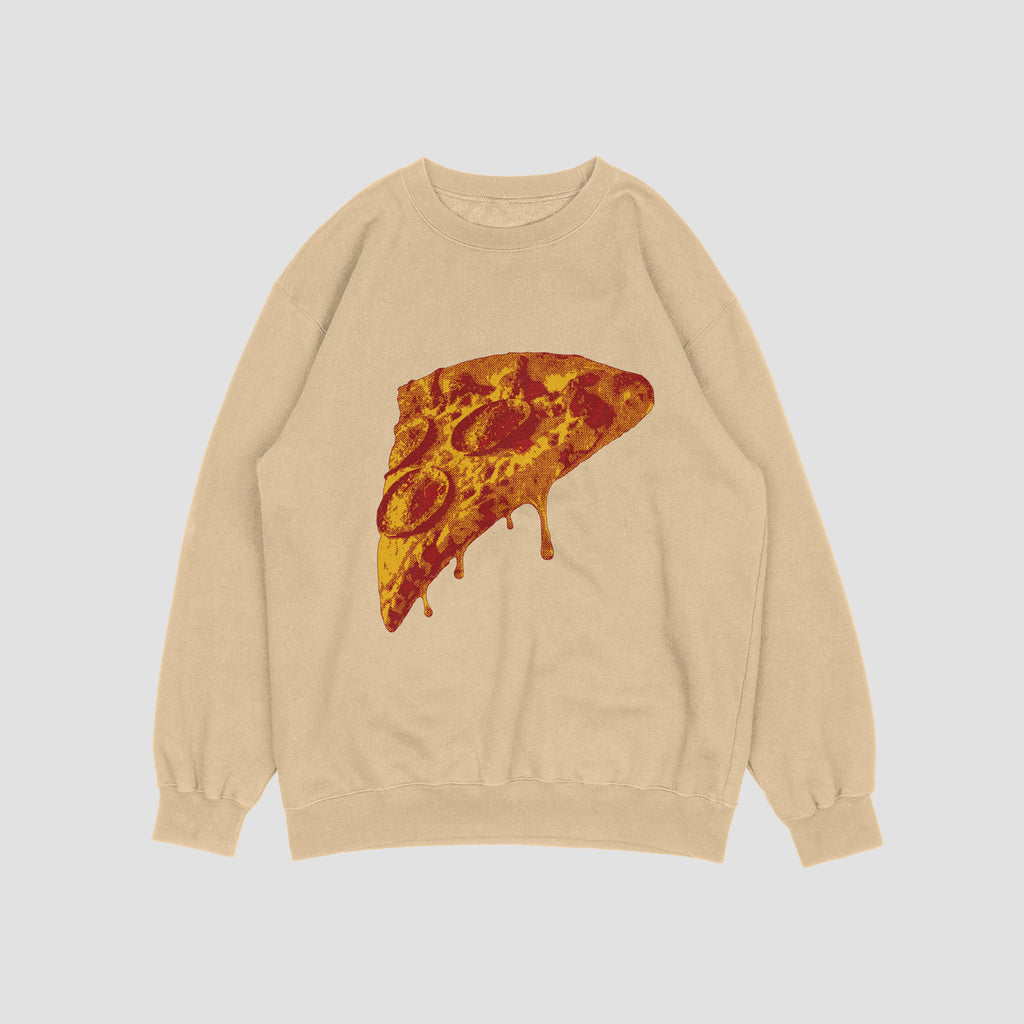 Retro PIZZA Slice Sweatshirt