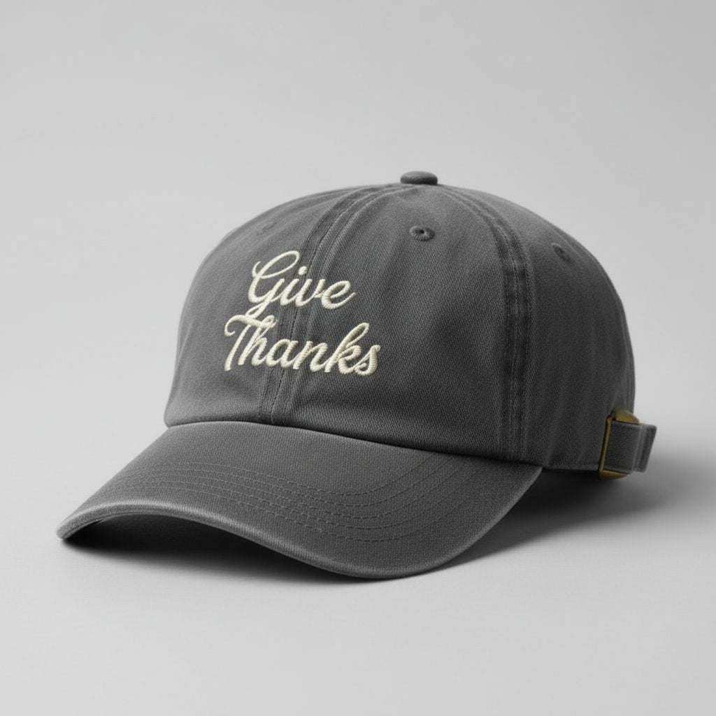 Give Thanks Script Hat