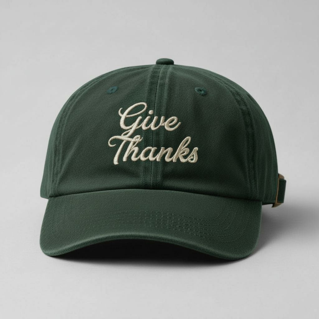 Give Thanks Script Hat