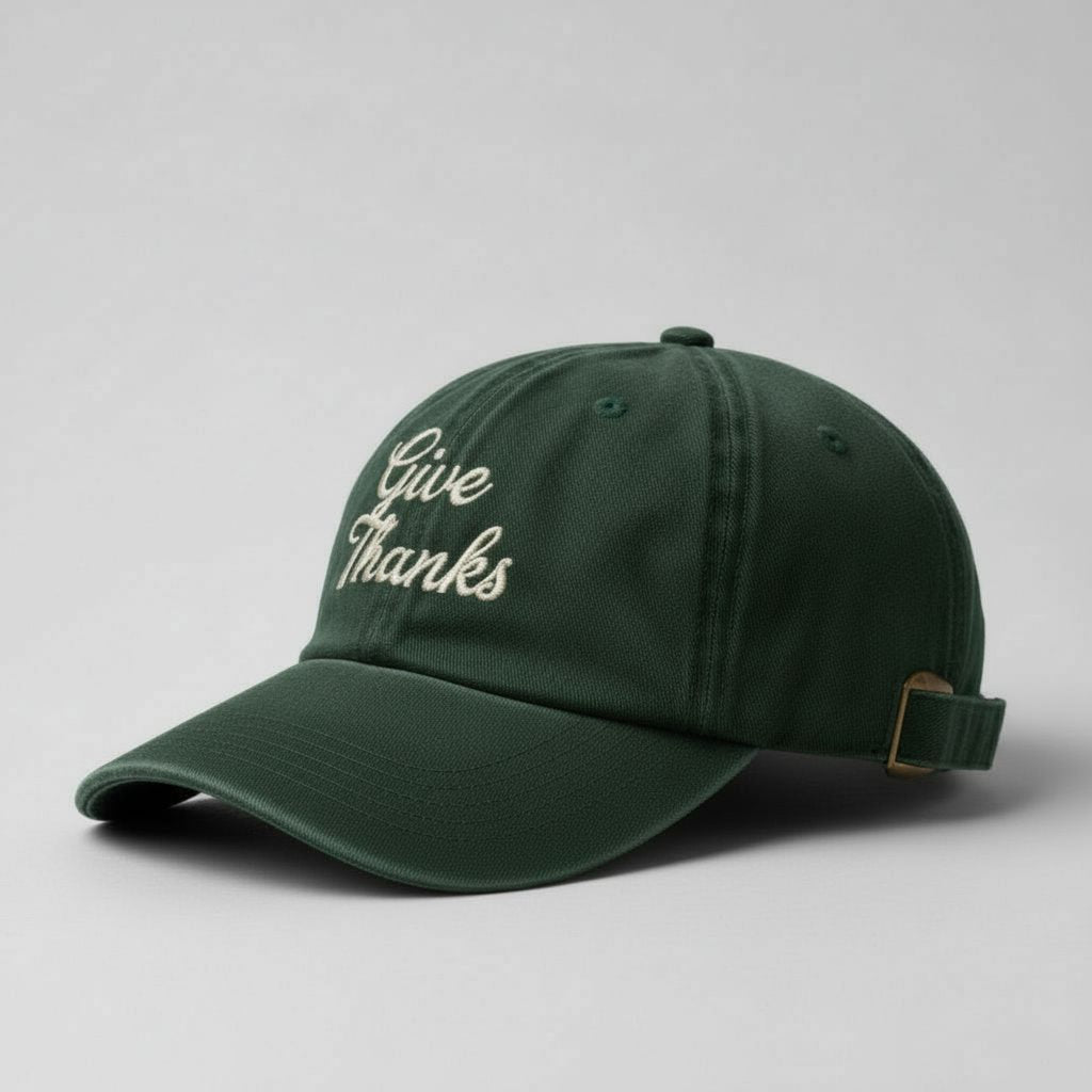 Give Thanks Script Hat