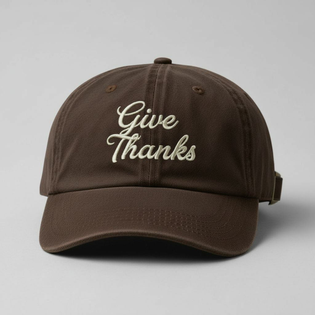 Give Thanks Script Hat