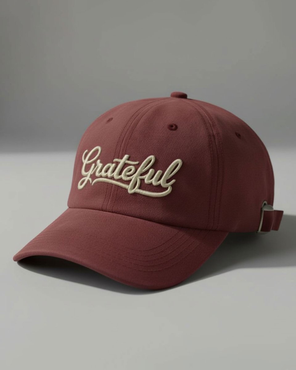 Grateful Script Hat - The Cap Lovers Club