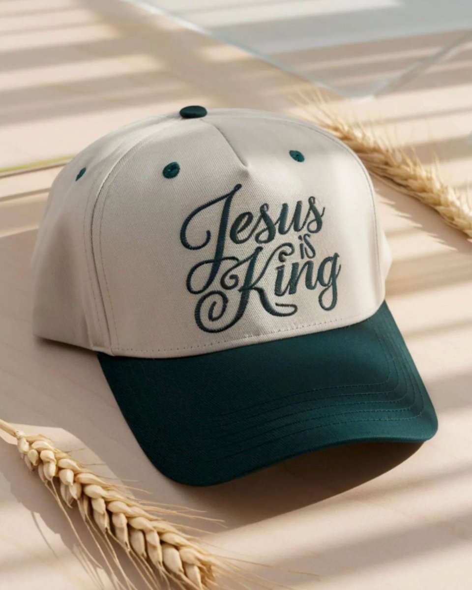 Jesus Is King Baseball Hat - The Cap Lovers Club