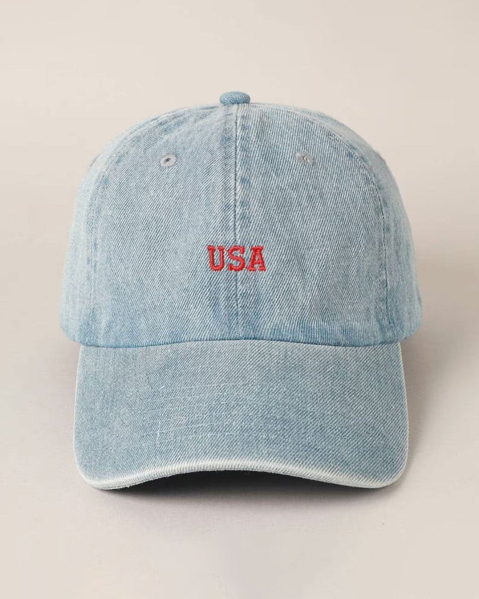 USA Denim Hat - The Cap Lovers Club