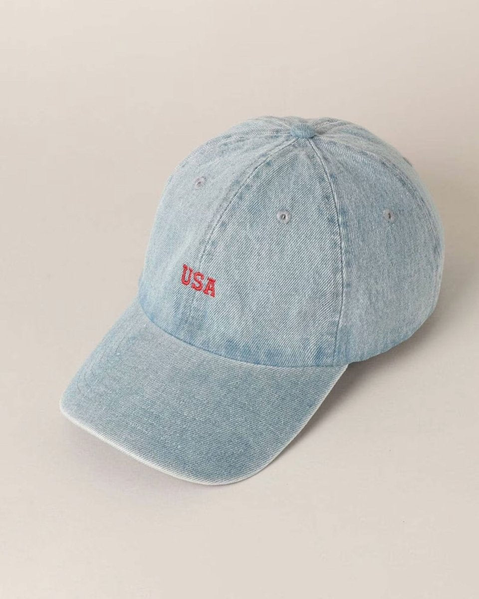 USA Denim Hat - The Cap Lovers Club